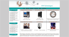 Desktop Screenshot of eintechnologies.com