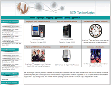 Tablet Screenshot of eintechnologies.com
